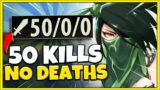 Challenge: Get 50 Kills Without Dying in Ranked *INSANE DIFFICULTY* – League of Legends