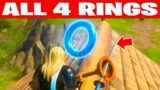 Collect Floating Rings at Misty Meadows Fortnite