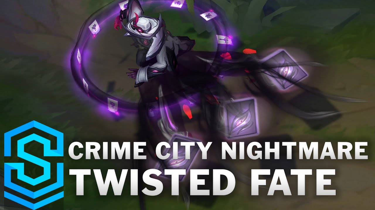 Crime City Nightmare Twisted Fate Skin Spotlight - Pre-Release - League