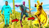 GTA 5: FRANKLIN Becomes VISION & Upgrades To GOD VISION! (AVENGERS ARMY)