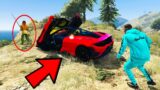 GTA 5: FRANKLIN Steals AQUAMAN'S SUPERCAR from UNDERWATER in GTA V!