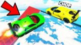 GTA 5: HARDEST BUGATTI RACE with CHOP & BOB (+ TAXI DRIVER STORY!) 1000% IMPOSSIBLE (GTA V #5)