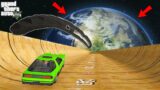 GTA 5 : TOP STRONGEST CAR Vs MEGA RAMP FROM SPACE | GTA V GAMEPLAY #96
