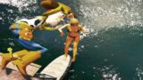 GTA 5 Water Ragdolls WOODY Jumps/Fails ep.2 (Euphoria Physics Funny | Moments)