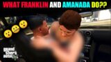 GTA 5 : What AMANDA &   FRANKLIN Do Secrerly In GTA V (Micheal Caught Them)(Secret Scene) #Short 71