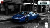 GTA V Remastered – Realism Beyond X RTGI RayTracing – Ultra Realistic Graphics – Ferrari 458 #shorts