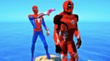 GTA V Water Ragdolls SPIDERMAN VS Pool Dead, GTA 5 Superhero Battle, Funny Moments, Euphoria Physics