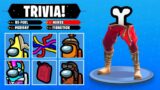 GUESS The AMONG US TRIVIA in Fortnite (TEST)