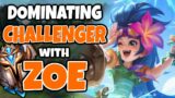 How I absolutely DOMINATE CHALLENGER with ZOE | Challenger Zoe | 11.8 – League of Legends