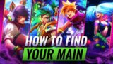 How To Pick Your PERFECT MAIN CHAMPION – League of Legends