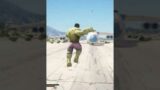 Hulk Vs Cargo Plane Gta V |#shorts| Axen Gaming #gtav