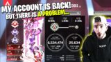 I Got My ACCOUNT BACK! But.. There Is A Problem… Apex Legends Season 10