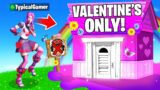 I Went UNDERCOVER in a VALENTINE'S DAY ONLY Tournament! (Fortnite)
