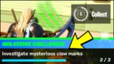 INVESTIGATE MYSTERIOUS CLAW MARKS Locations (Fortnite Season 4 Week 1 Challenge)