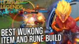 JUNGLE WUKONG OP ITEM BUILD (BUILDS AND RUNES) – LEAGUE OF LEGENDS: WILD RIFT