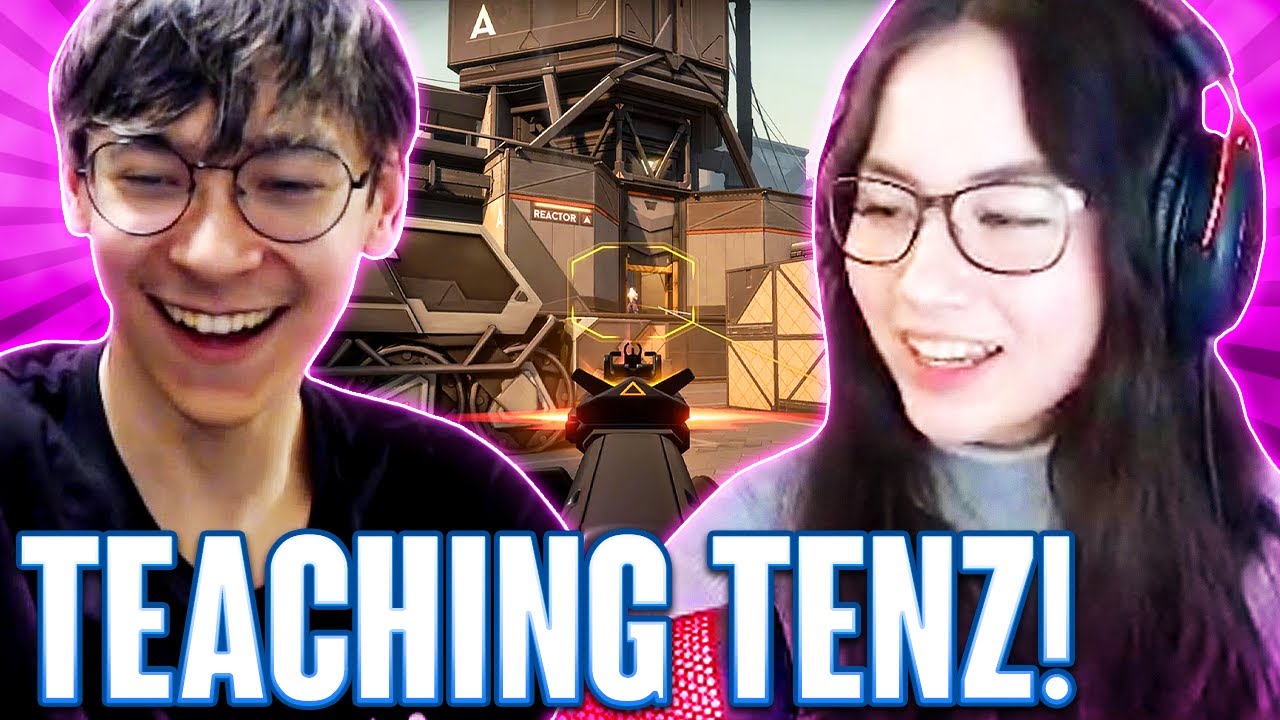 KYEDAE TEACHING TENZ HOW TO PLAY VALORANT !!! - Game videos