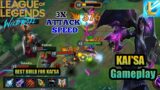 Kai'sa wild rift:FullGameplay and build|League of Legends Wild Rift (LoL Mobile)|Gameplay|tip|tricks