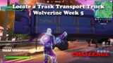 Locate a Trask Transport Truck – Wolverine Week 5 Challenge Fortnite