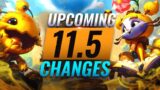 MASSIVE CHANGES: NEW BUFFS & NERFS Coming in Patch 11.5 – League of Legends