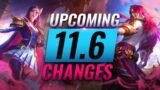 MASSIVE CHANGES: NEW BUFFS & NERFS Coming in Patch 11.6 – League of Legends