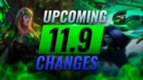 MASSIVE CHANGES: NEW BUFFS & NERFS Coming in Patch 11.9 – League of Legends