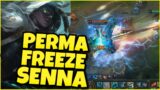 My secret PERMA FREEZE SENNA COMBO is too OP … – (League of Legends)