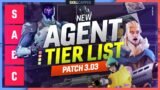 NEW Agent Tier List Patch 3.03 | Valorant Meta Guide