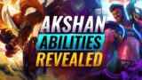 NEW CHAMPION AKSHAN: ALL ABILITIES REVEALED – League of Legends