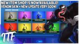 NEW Item Shop Look! Venom Skin SOON! (Fortnite Battle Royale)