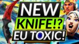 NEW KNIFE BUFF Incoming? – EU DESTROYING VALORANT – Update Guide