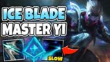 NOBODY CAN KITE ICE BLADE MASTER YI! (SLOW WITH ALPHA STRIKE) – League of Legends