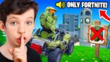 Playing as Master Chief in a FORTNITE Only Tournament…