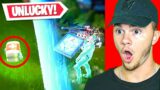 REACTING to the UNLUCKIEST Fortnite Moments…