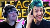 Reacting to Ninja playing League of Legends