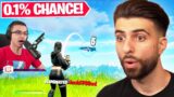 Reacting to the LUCKIEST Plays of Fortnite Season 7!