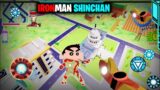 SHINCHAN BECOME IRONMAN IN DUDE THEFT WARS || SASTI GTA V