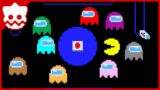 SPRITARS: Among Us characters in Pac-Man Maze