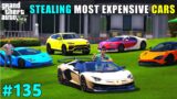 STEALING FASTEST SUPERCARS FROM LIBERTY CITY | TECHNO GAMERZ | GTA 5 135 | GTA V GAMEPLAY #135