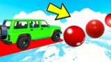 SUPER JUMPING JEEP CHALLENGE WITH CHOP & BOB IN GTA 5! (GTA V #36)