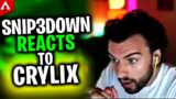Snip3down Reacts to Insane Play From Best Japanese Player (CrylixBloom) – Apex Legends Highlights