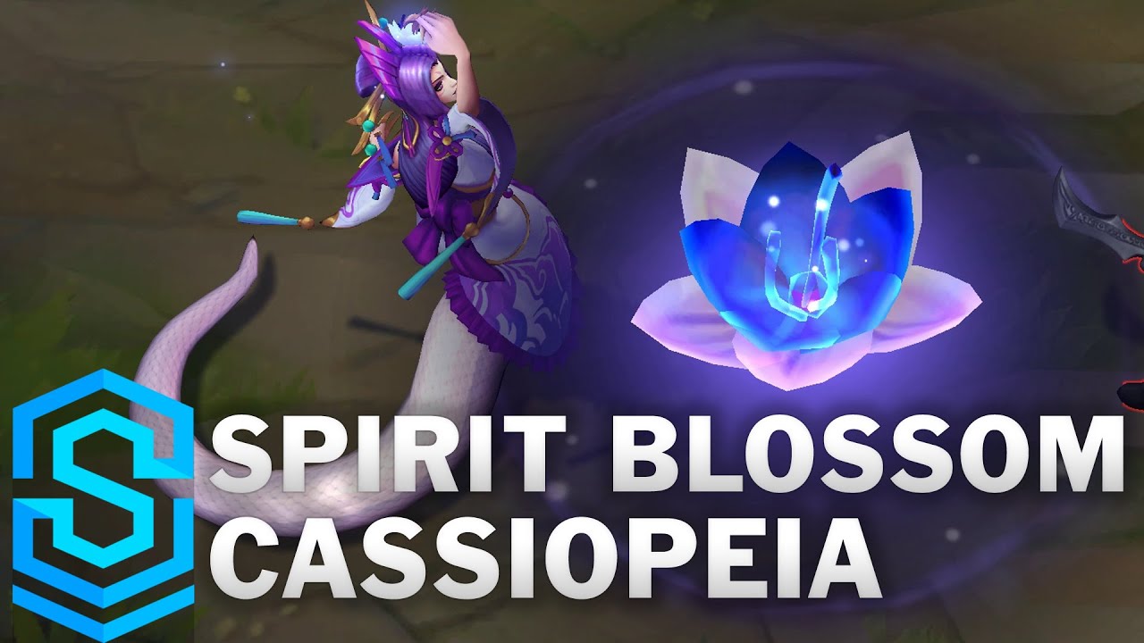 Spirit Blossom Cassiopeia Skin Spotlight - League of Legends - Game videos