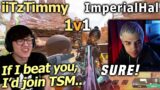 TSM ImperialHal tries to 1v1 iiTzTimmy in Apex Legends