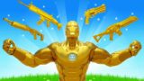 The GOLD IRON MAN Challenge in Fortnite!