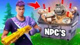 The NPC LOOT *ONLY* Challenge in Fortnite!