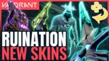 VALORANT | New RUINATION Skins – New Guns, Finisher & Melee Gameplay (ft Sean & Preeti)