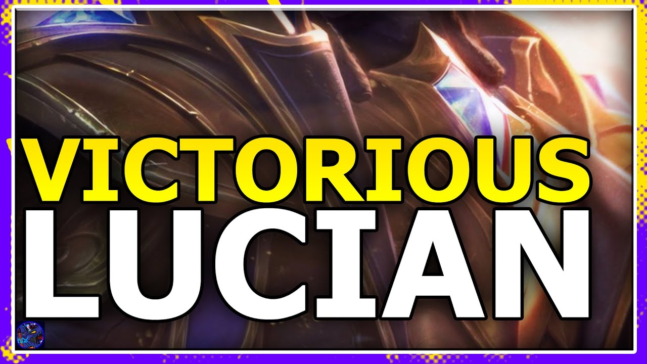 VICTORIOUS LUCIAN Skin League Of Legends 2020 Season 10! Victorious