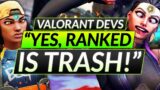 Valorant Devs ADMIT Ranked is a COIN FLIP – Does SKILL Even Matter ANYMORE? – Update Guide