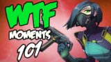 Valorant WTF Moments 101 | Highlights and Outplays