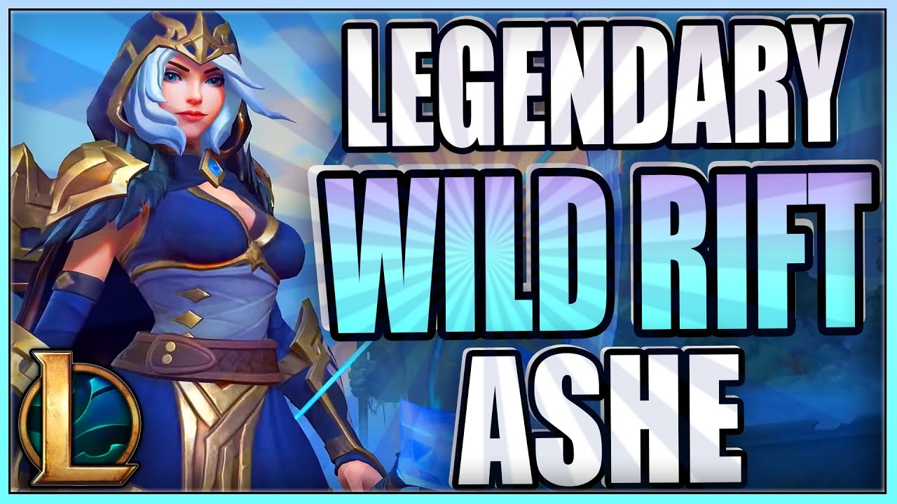 WILD RIFT ASHE GAMEPLAY - League Of Legends Wild Rift (League Of ...