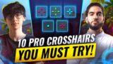 Want INSANE AIM? Try These 10 PRO Crosshairs! – Valorant